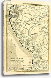 Постер Бонне Чарльз (карты) Peru, 1780