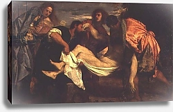 Постер Тициан (Tiziano Vecellio) The Entombment of Christ 2