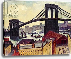 Постер Халперт Самуэль View of Brooklyn Bridge