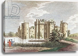 Постер Школа: Английская 18в. Bodiam Castle, Sussex, 7th January 1778
