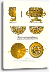 Постер Солнцев Федор Chashechka, pozhalovannaia imperatorom Petrom I tsarevichu Alekseiu Petrovichu