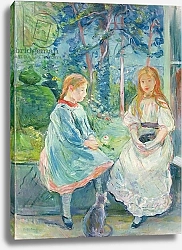 Постер Моризо Берта Young Girls at the Window, 1892
