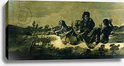 Постер Гойя Франсиско (Francisco de Goya) The Fates, 1819-23
