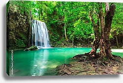 Постер Водопад Эраван в Таиланде
