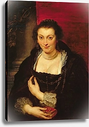 Постер Рубенс Петер (Pieter Paul Rubens) Portrait of Isabella Brant, c.1625-26