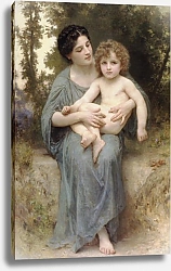 Постер Бугеро Вильям (Adolphe-William Bouguereau) Младший брат 2