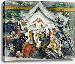 Постер Сезанн Поль (Paul Cezanne) Eternal feminine, 1877