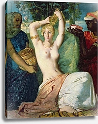 Постер Чассеро Теодор The Toilet of Esther, 1841