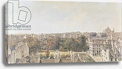 Постер Леспинасс Луи View of Paris from the Belvedere of M. Fornelle, rue des Boulangers, 1787