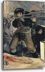 Постер Гойя Франсиско (Francisco de Goya) Execution of the Defenders of Madrid, 3rd May, 1808, 1814 3