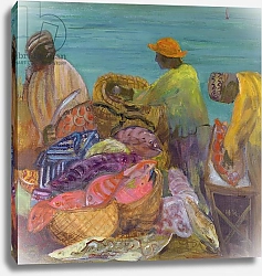 Постер Йейтс Кейт (совр) Sorting the Catch, Zanzibar