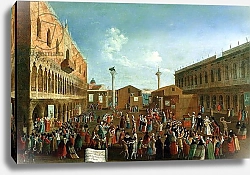 Постер Белла Габриэль Charlatans in the Piazzetta San Marco, Venice