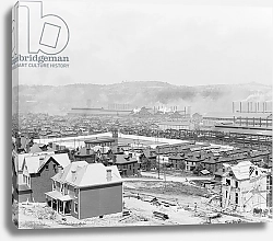 Постер Неизвестен Carnegie Steel Plant, Homestead, Pennsylvania, c.1905