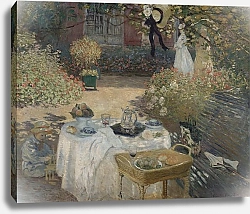 Постер Моне Клод (Claude Monet) Ланч