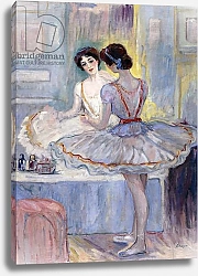 Постер Лебаск Анри Miss Zambelli in her Dressing Room; Mademoiselle Zambelli dans sa Loge, 1912