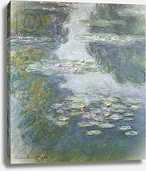 Постер Моне Клод (Claude Monet) Waterlilies, Nympheas, 1908