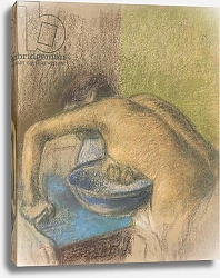 Постер Дега Эдгар (Edgar Degas) Woman at her Toilette; Femme a sa toilette, c.1888-1892