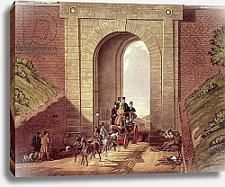 Постер Поллар Джеймс (последователи) Highgate Tunnel, engraved by George Hunt, c.1830