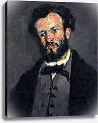 Постер Сезанн Поль (Paul Cezanne) Портрет Энтони Валабрека