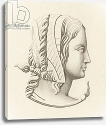 Постер Шоу Анри (акв) Head Dress III, early 16th century