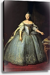 Постер Вишняков Иван Портрет императрицы Елизаветы Петровны. 1743