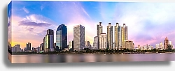 Постер Таиланд, Бангкок. Городская панорама