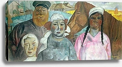 Постер Григорьев Борис The Peasant Family, 1923