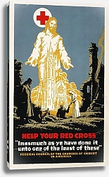 Постер Чапин Хьюберт Help your Red Cross