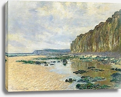 Постер Моне Клод (Claude Monet) На утесе в Пурвиле