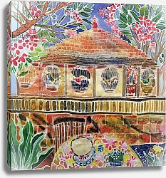 Постер Саймон Хилари (совр) Lotus Cafe, Ubud, Bali, 2002