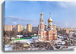 Постер Россия, Одинцово. Церковь Святого Георгия-Победоносца