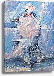 Постер Девочка с зонтиком