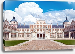 Постер Испания. Окрестности Мадрида. Королевский дворец в Аранхуэсе