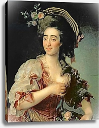 Постер Левицкий Дмитрий Portrait of Anna Davia-Bernucci, 1782 1