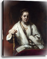 Постер Рембрандт (Rembrandt) Портрет Хендрика Стоффелса