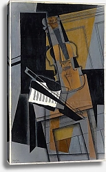 Постер Грис Хуан The violin