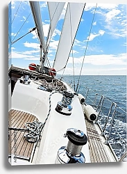 Постер Яхта в океане в солнечный день №5