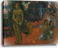 Постер Гоген Поль (Paul Gauguin) Te Pape Nave Nave, 1898