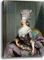 Постер Калле Франсуа Marie-Therese de Savoie-Carignan Princess of Lamballe