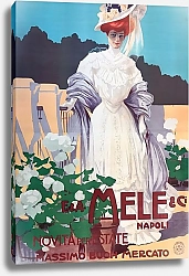 Постер Метликовиц Леопольд A. Mele Napoli. Novita’ Per L’Estate, Massimo Buon Mercato