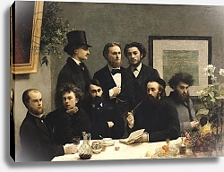 Постер Фантен-Латур Анри A Corner of the Table, 1872