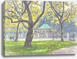 Постер Берроу Джулиан (совр) Boat Pond, Central Park