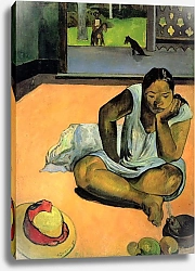 Постер Гоген Поль (Paul Gauguin) Капризы (Te faaturuma)