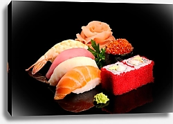 Постер Японские суши