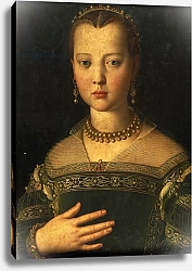 Постер Бронзино Анджело Portrait of Maria de' Medici, 1551