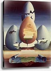Постер Нил Тревор (совр) Eggs, 1971