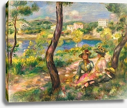 Постер Ренуар Пьер (Pierre-Auguste Renoir) Beaulieu