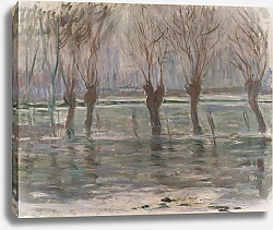 Постер Моне Клод (Claude Monet) Наводнение 2