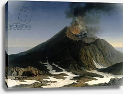 Постер Хаккерт Якоб (Jakob Philipp Hackert) The Eruption of Etna