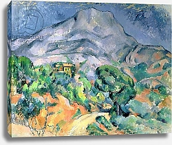 Постер Сезанн Поль (Paul Cezanne) Mont Sainte-Victoire, 1900